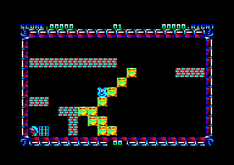 screenshot of the Amstrad CPC game Circus folie by GameBase CPC