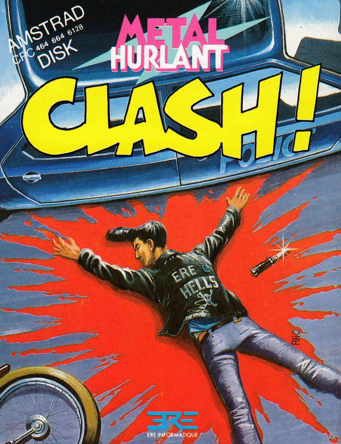 cover of the Amstrad CPC game Clash  by GameBase CPC