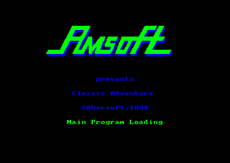 screenshot of the Amstrad CPC game Classic adventure by GameBase CPC