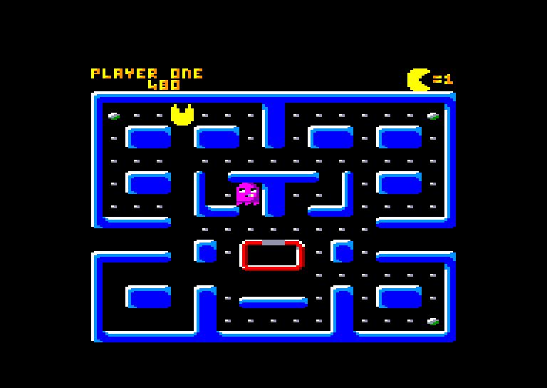 screenshot of the Amstrad CPC game Classic muncher by GameBase CPC