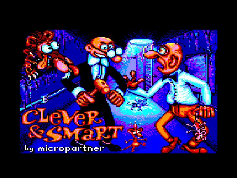 screenshot of the Amstrad CPC game Clever & Smart by GameBase CPC