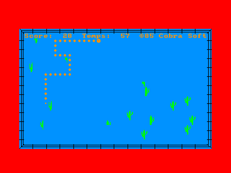 screenshot of the Amstrad CPC game Cobra (cobra soft) by GameBase CPC