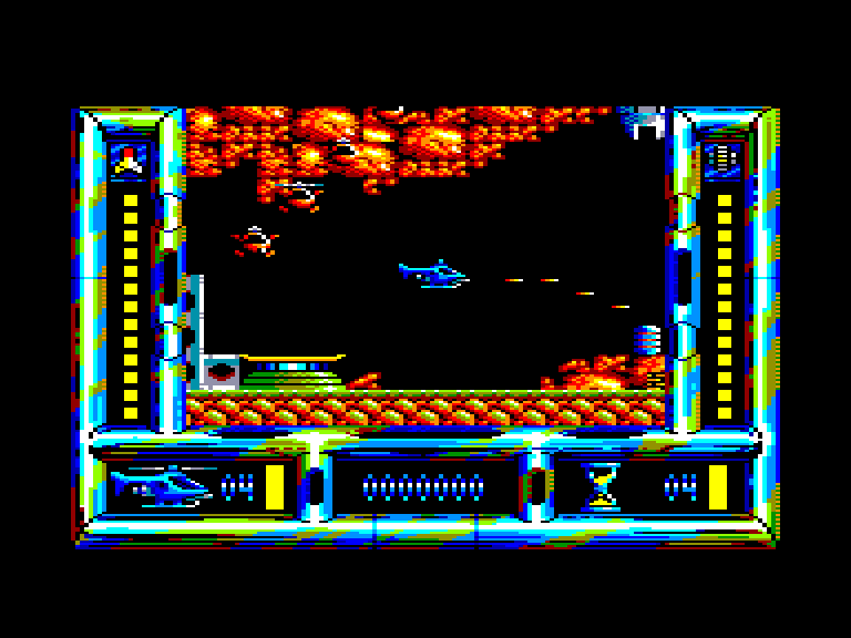 screenshot of the Amstrad CPC game Cobra Force by GameBase CPC