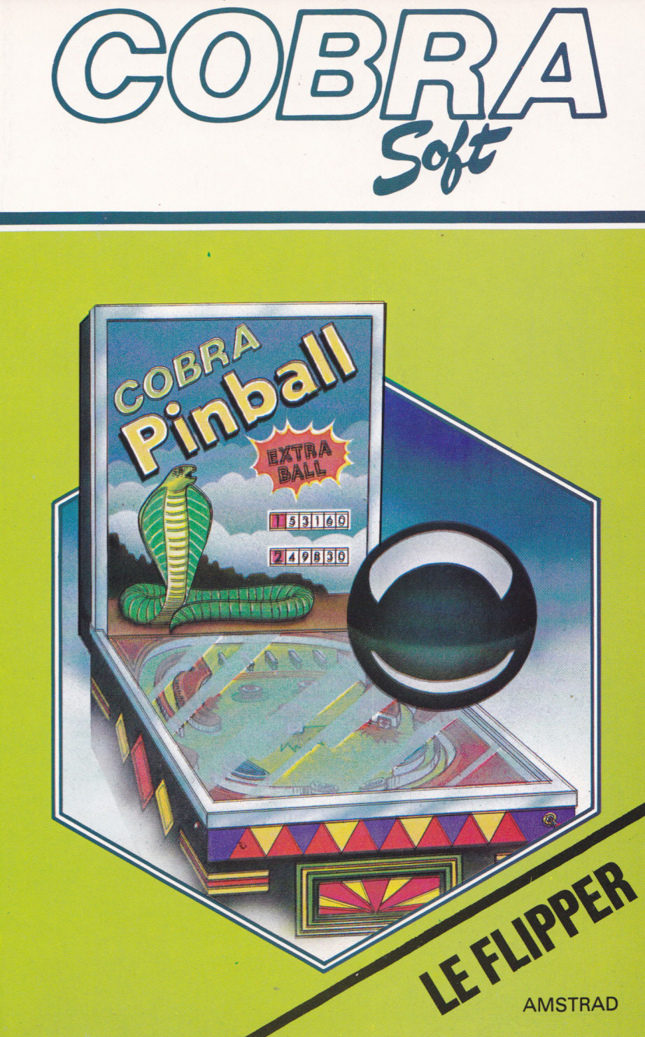 cover of the Amstrad CPC game Cobra Pinball  by GameBase CPC