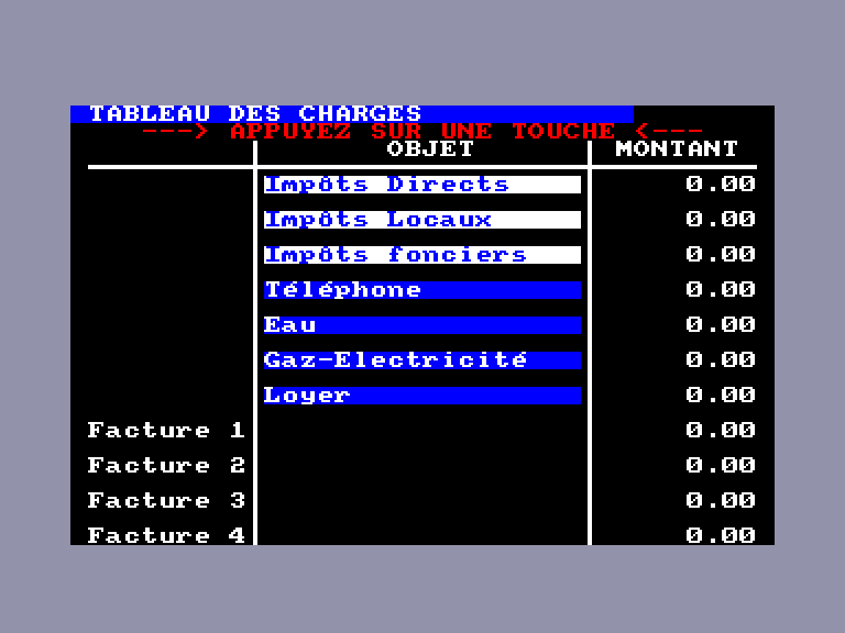 screenshot of the Amstrad CPC game Colbert 1.0 by GameBase CPC