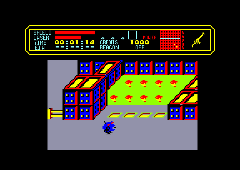 screenshot of the Amstrad CPC game Colony by GameBase CPC