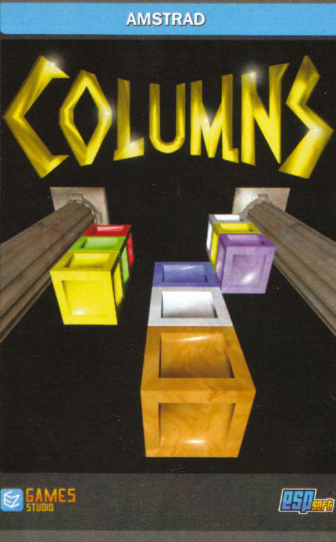 cover of the Amstrad CPC game Columns  by GameBase CPC