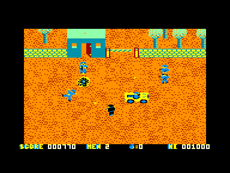 screenshot of the Amstrad CPC game Who Dares Wins II by GameBase CPC