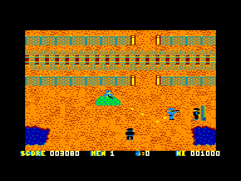 screenshot of the Amstrad CPC game Who Dares Wins II by GameBase CPC