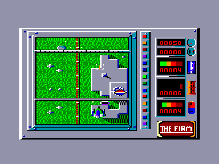 screenshot of the Amstrad CPC game Combat Zone by GameBase CPC