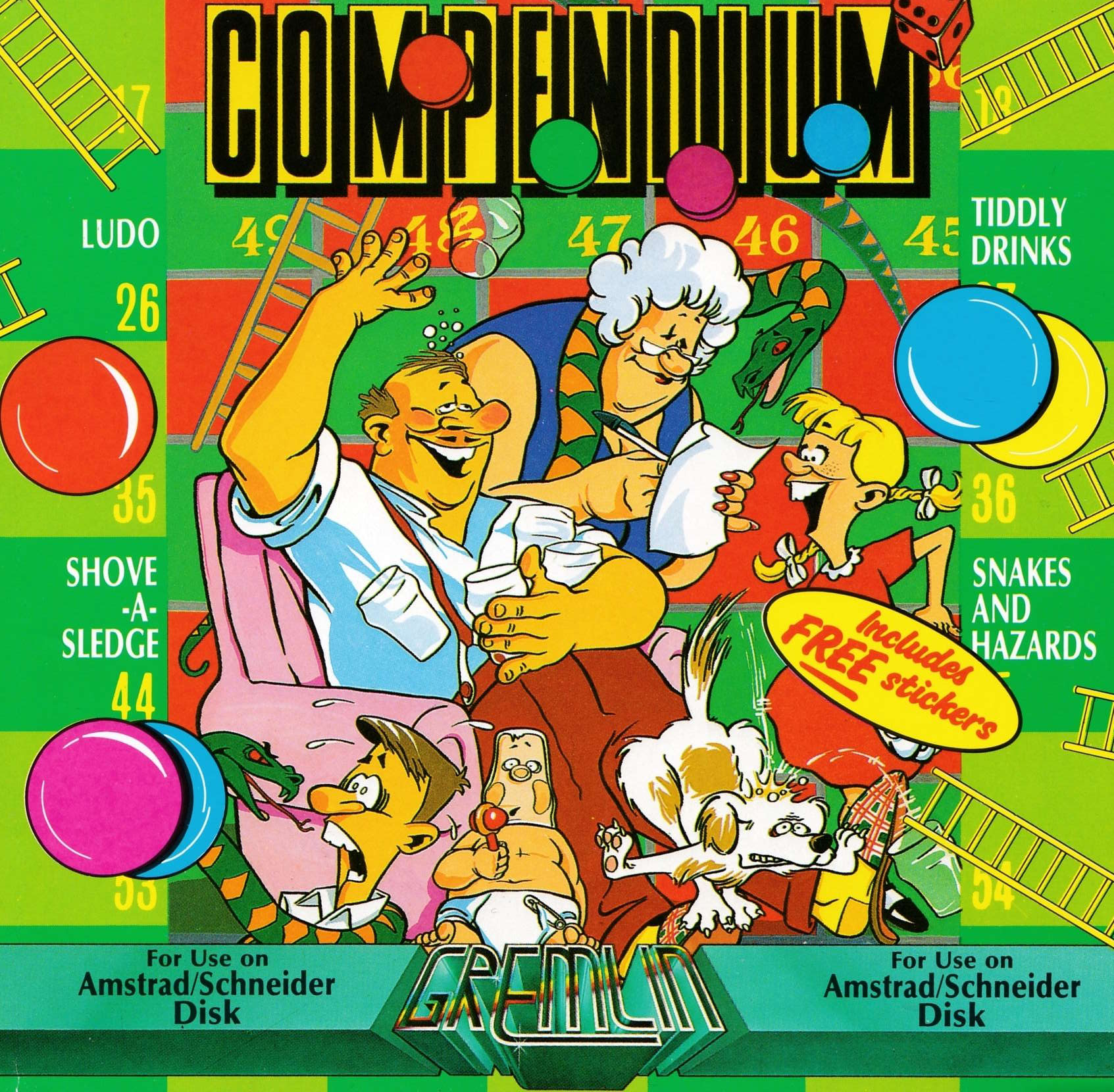 cover of the Amstrad CPC game Compendium  by GameBase CPC