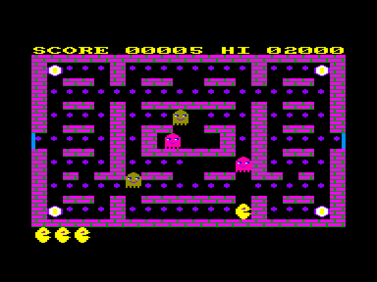 screenshot of the Amstrad CPC game Computing with the Amstrad - Classic Games Vol. 1 by GameBase CPC