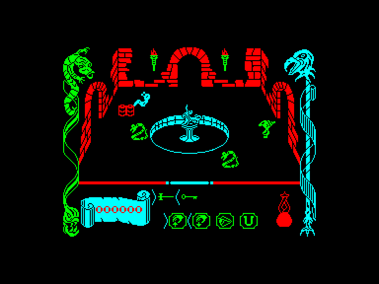 screenshot of the Amstrad CPC game Con-quest by GameBase CPC