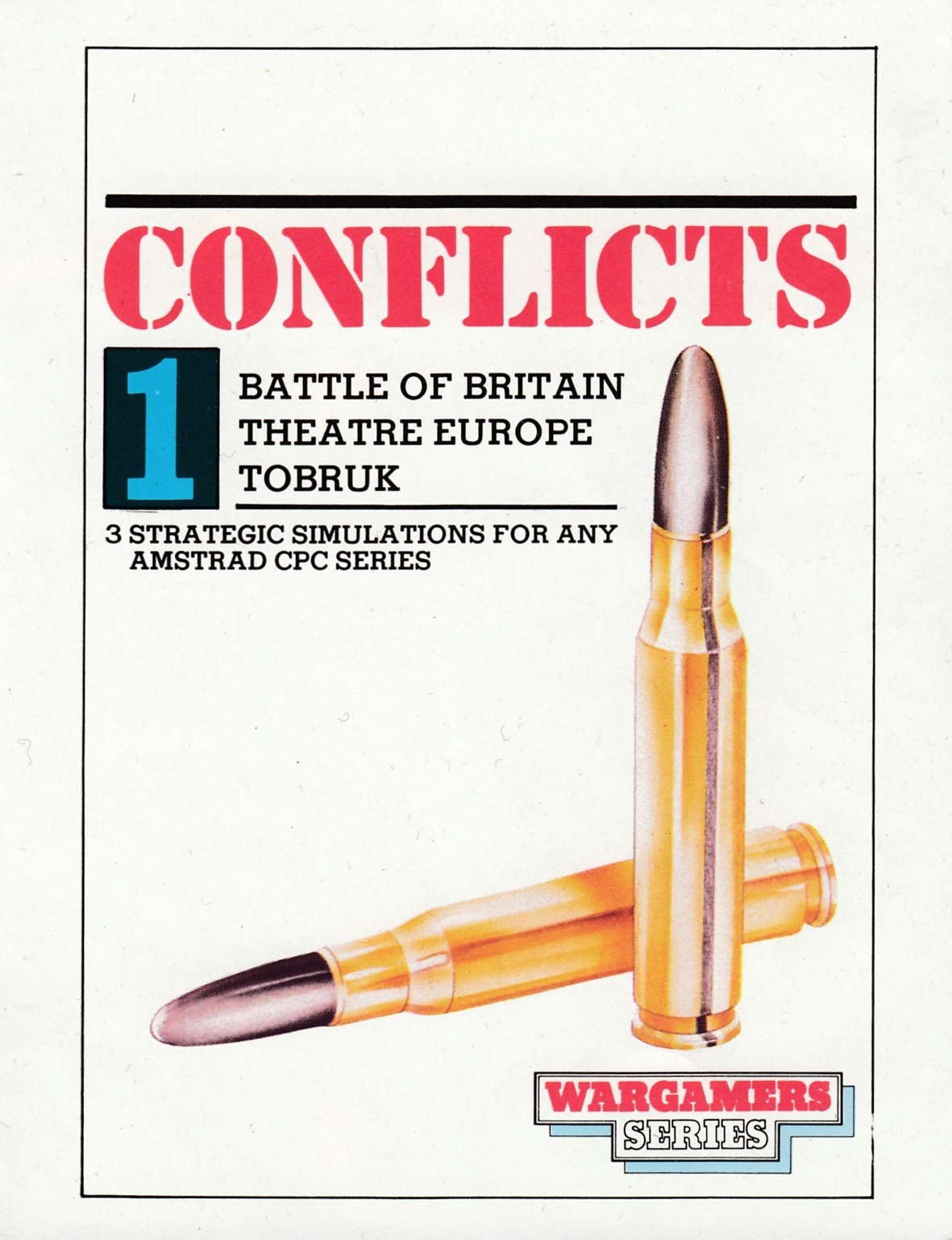 cover of the Amstrad CPC game Conflicts  by GameBase CPC