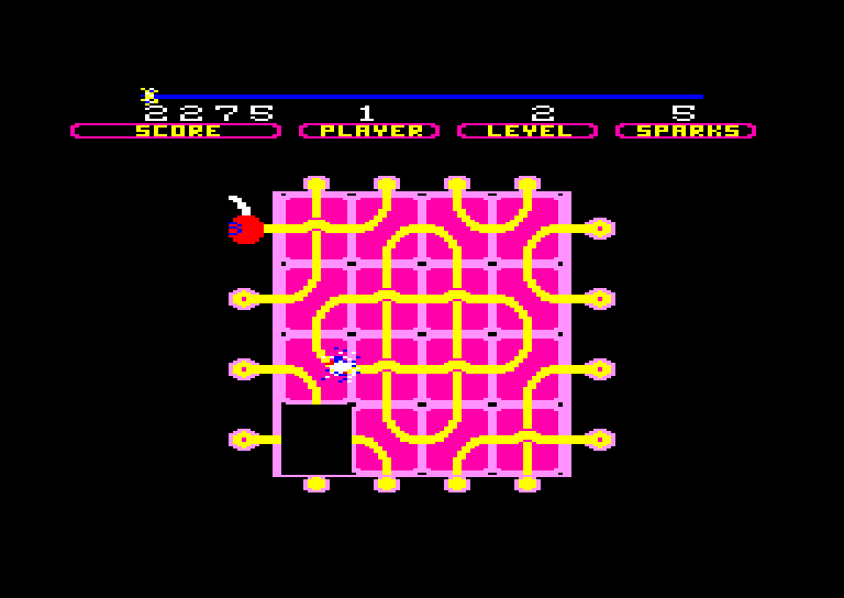 screenshot of the Amstrad CPC game Confuzion by GameBase CPC