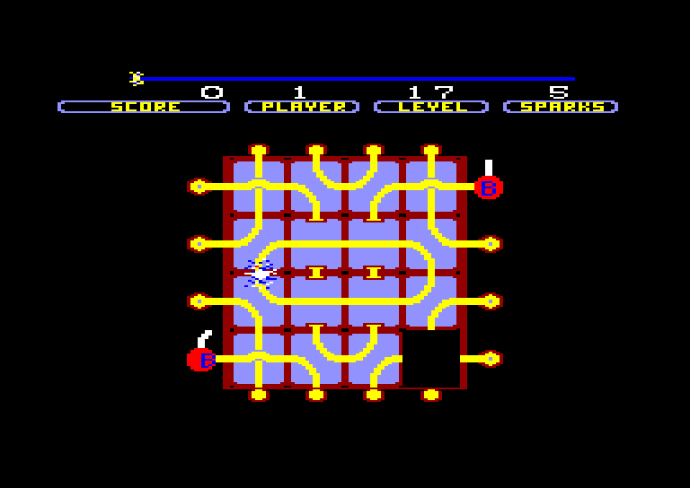 screenshot of the Amstrad CPC game Confuzion by GameBase CPC