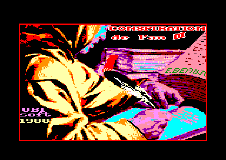 screenshot of the Amstrad CPC game Conspiration de l'An III by GameBase CPC