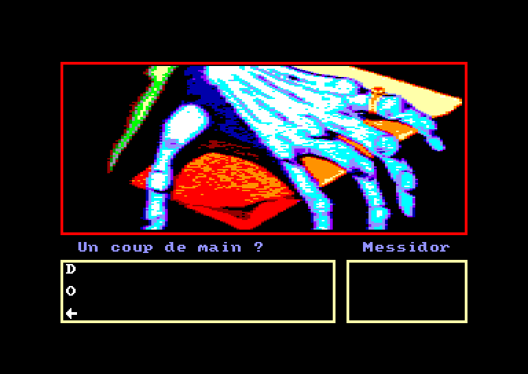 screenshot of the Amstrad CPC game Conspiration de l'An III by GameBase CPC