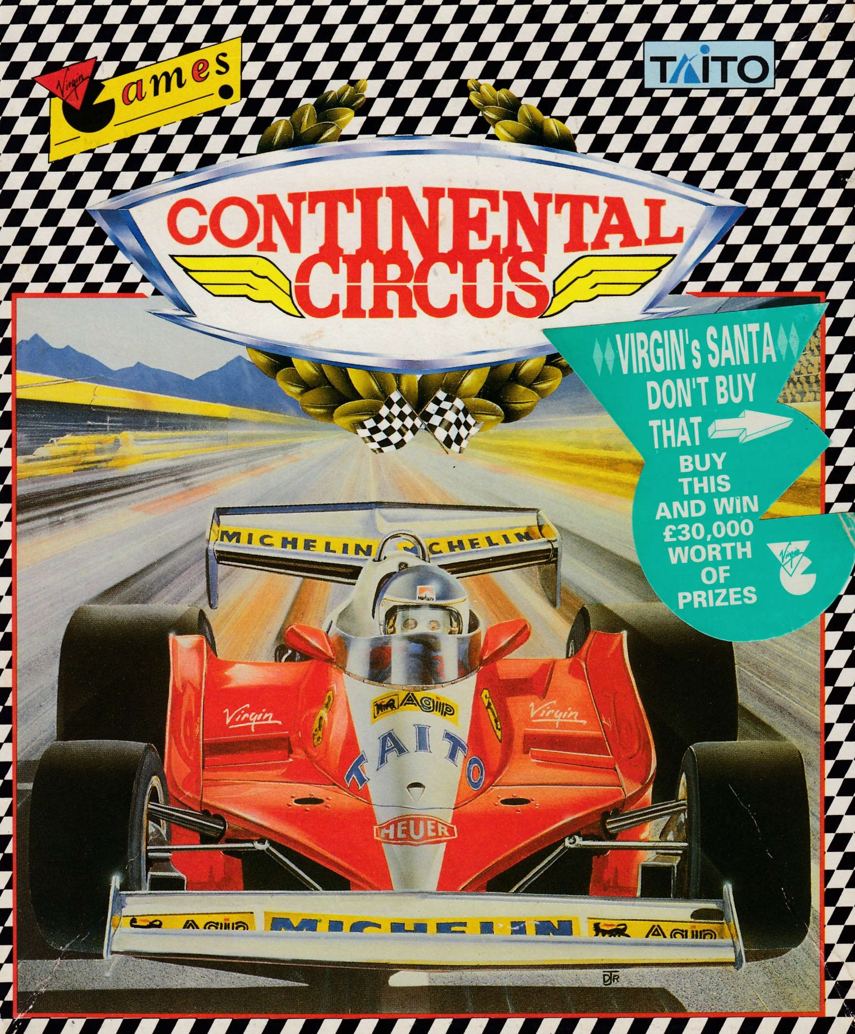 cover of the Amstrad CPC game Continental Circus  by GameBase CPC