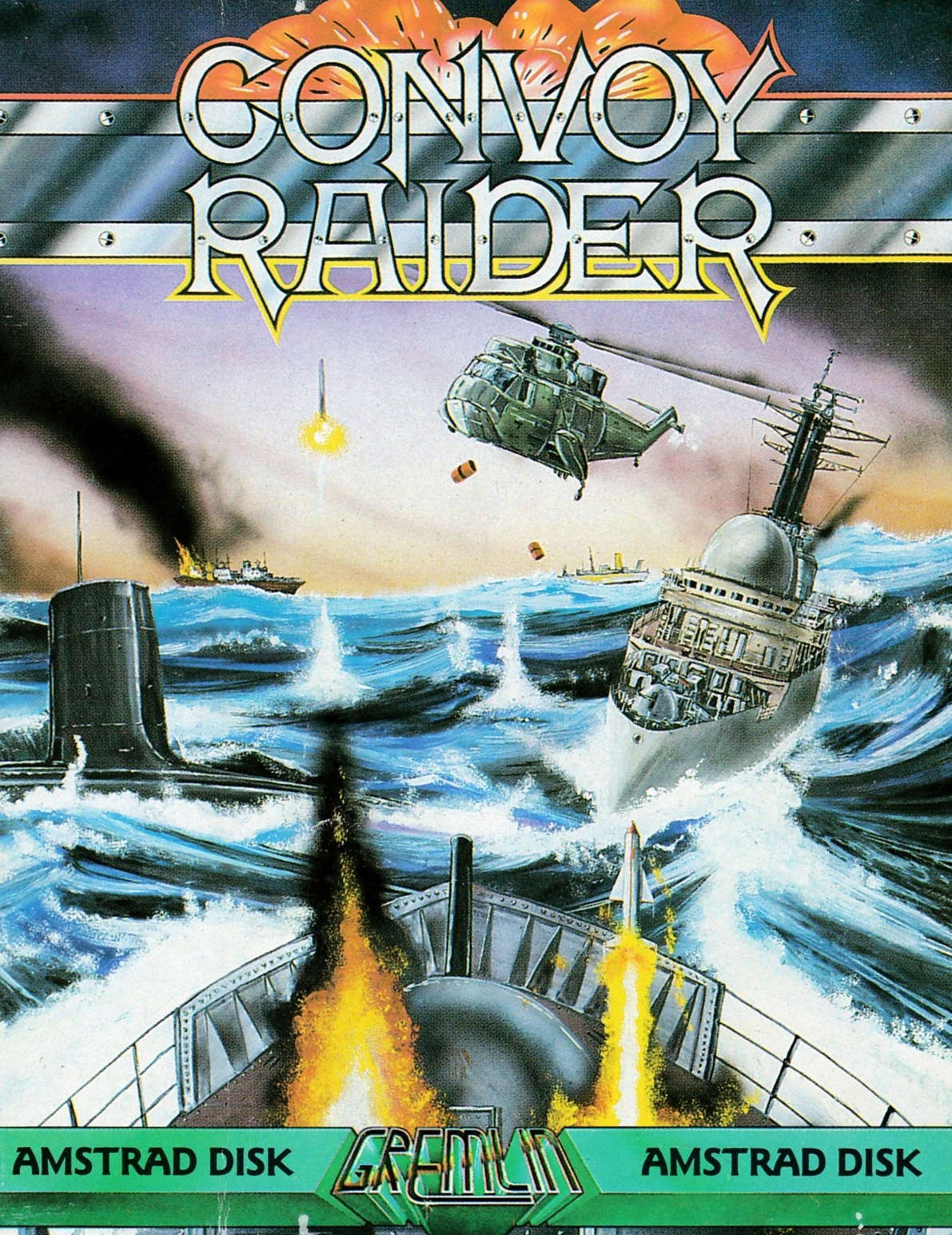 cover of the Amstrad CPC game Convoy Raider  by GameBase CPC