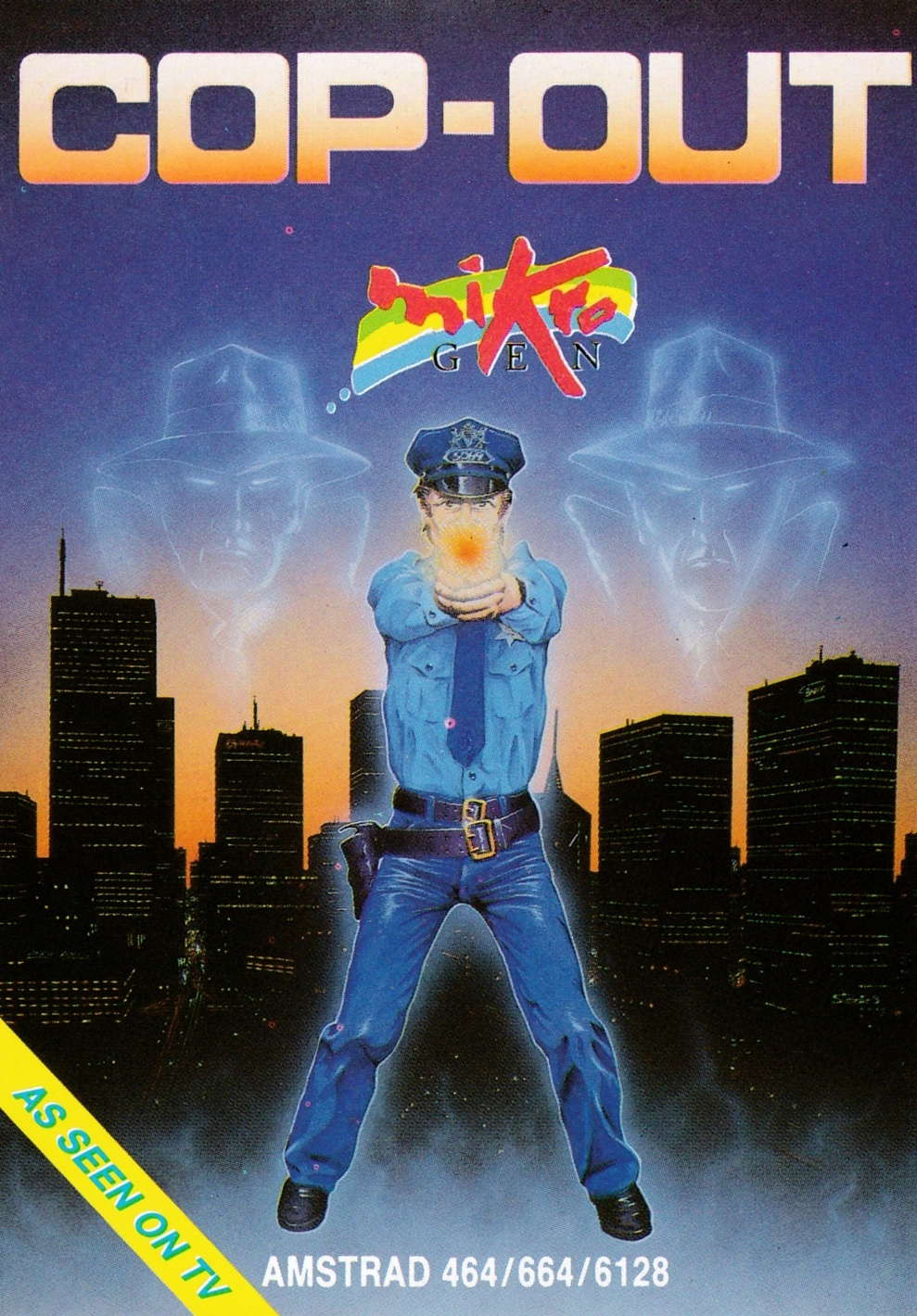 cover of the Amstrad CPC game Cop-Out  by GameBase CPC