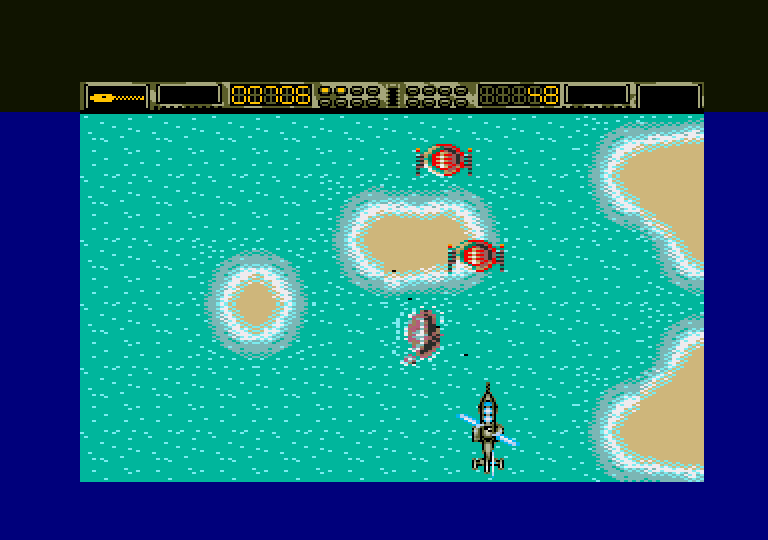 screenshot of the Amstrad CPC game Copter 271 by GameBase CPC