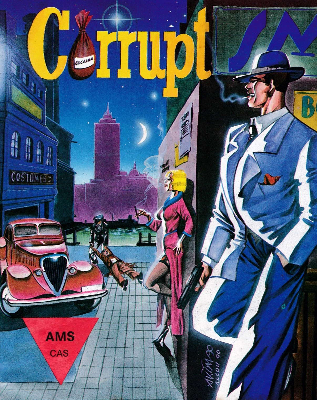 cover of the Amstrad CPC game Corrupt  by GameBase CPC
