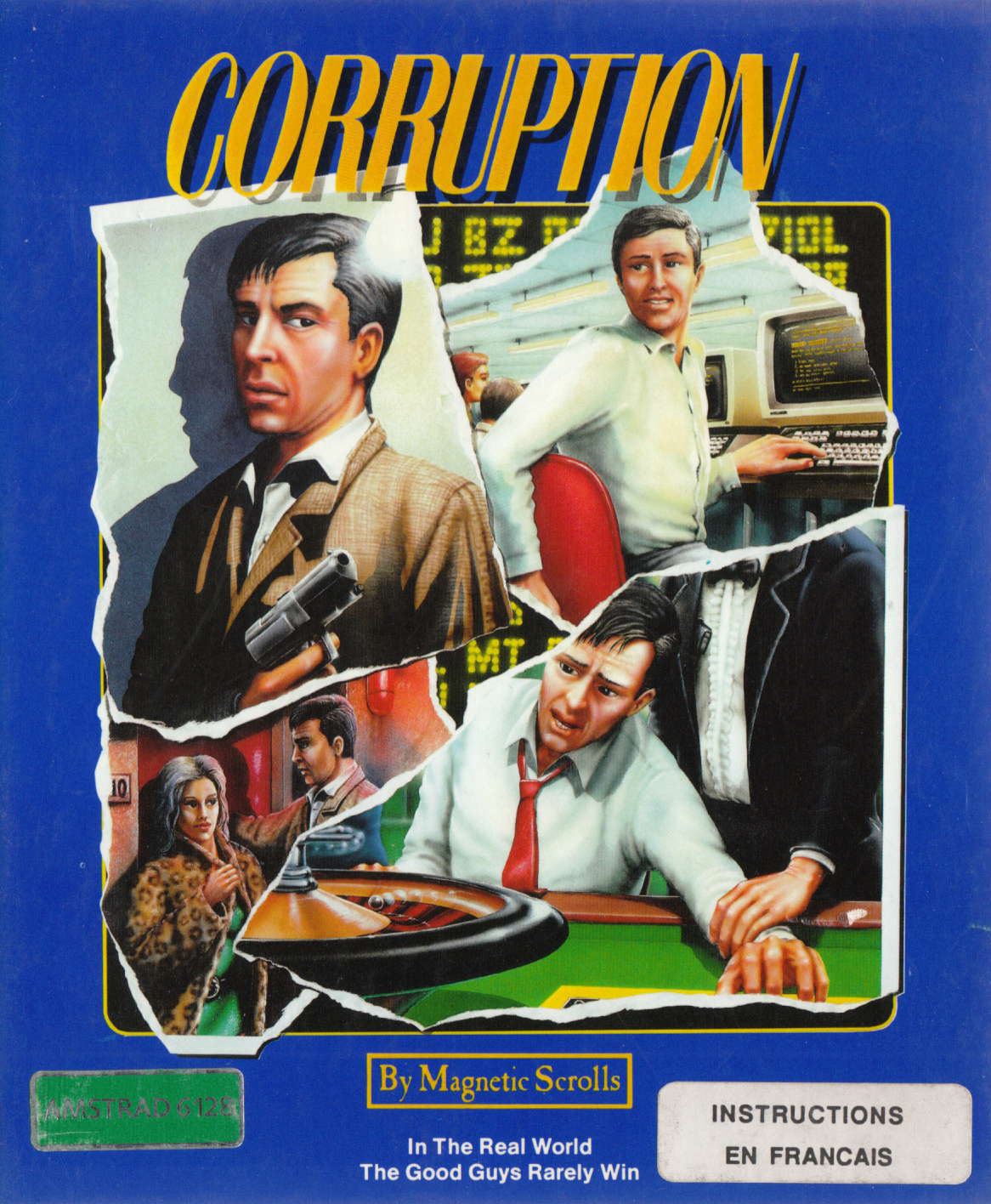 cover of the Amstrad CPC game Corruption  by GameBase CPC