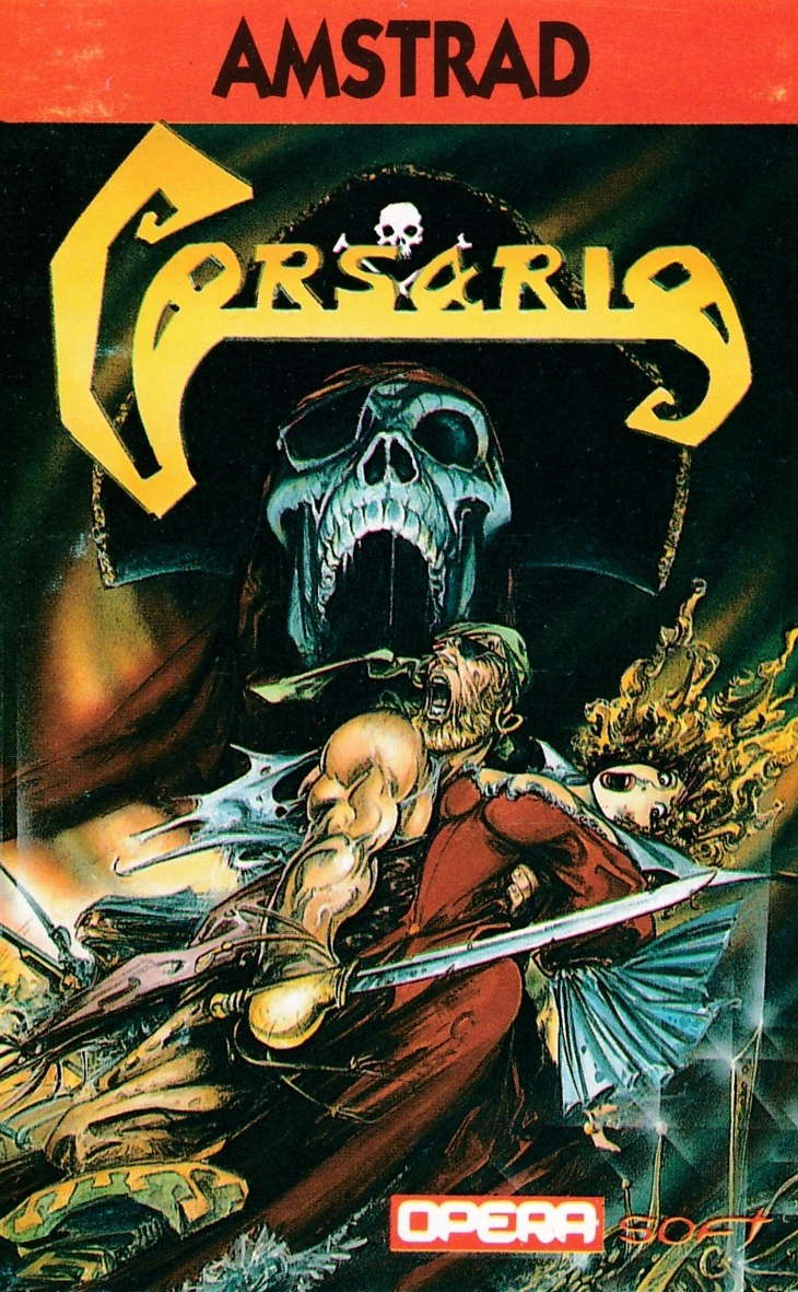 cover of the Amstrad CPC game Corsarios  by GameBase CPC