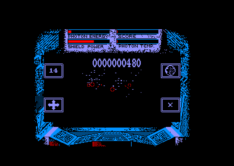 screenshot of the Amstrad CPC game Cosmic shock absorber by GameBase CPC
