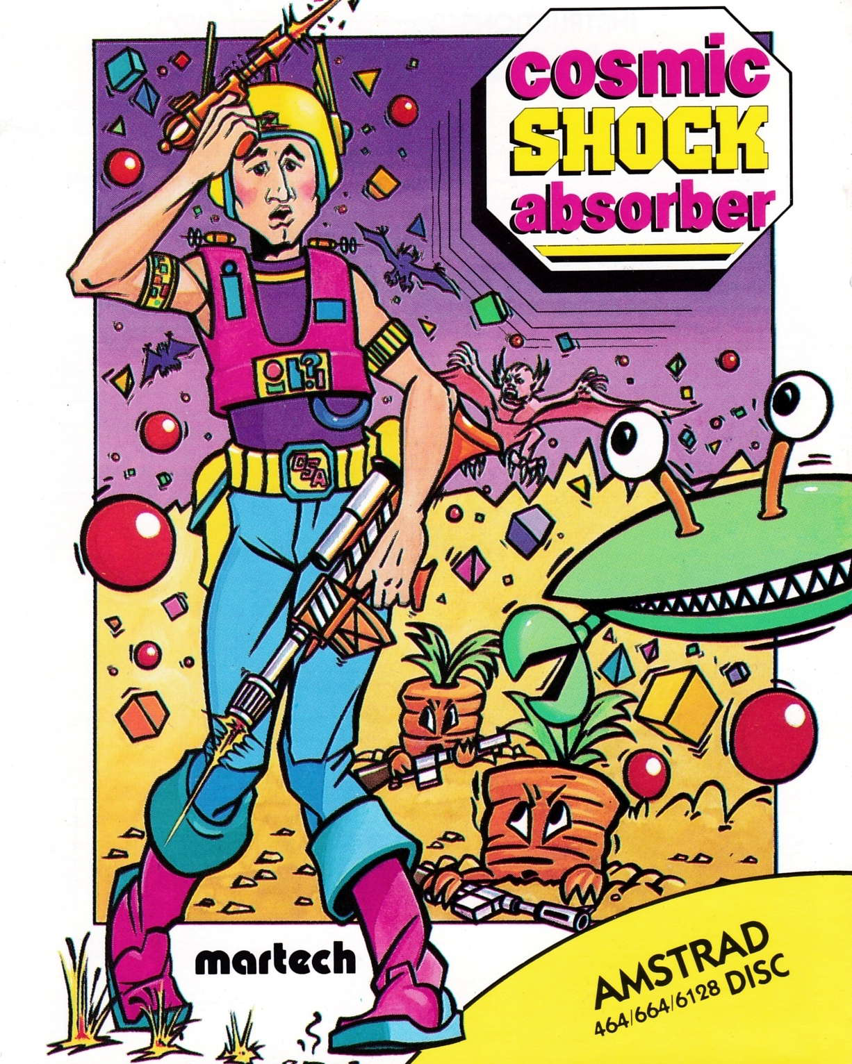 cover of the Amstrad CPC game Cosmic Shock Absorber  by GameBase CPC