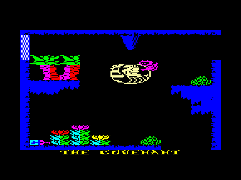 screenshot of the Amstrad CPC game Covenant (the) by GameBase CPC
