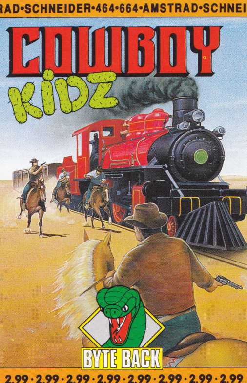 cover of the Amstrad CPC game Cowboy Kidz  by GameBase CPC