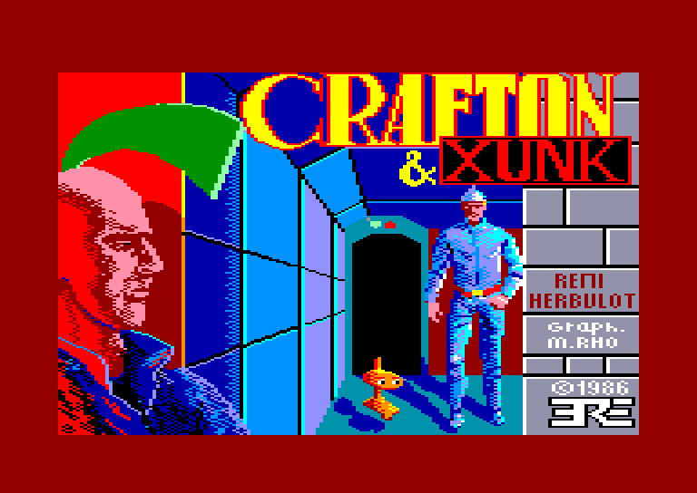 screenshot of the Amstrad CPC game Crafton & Xunk by GameBase CPC