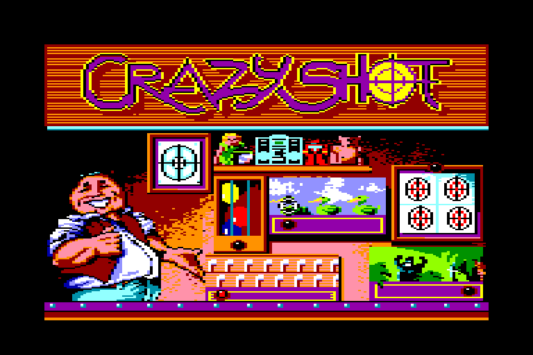 screenshot of the Amstrad CPC game Crazy shot by GameBase CPC
