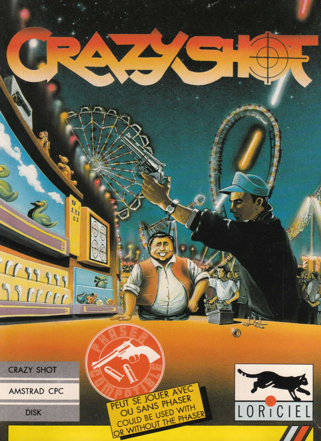 cover of the Amstrad CPC game Crazy Shot  by GameBase CPC