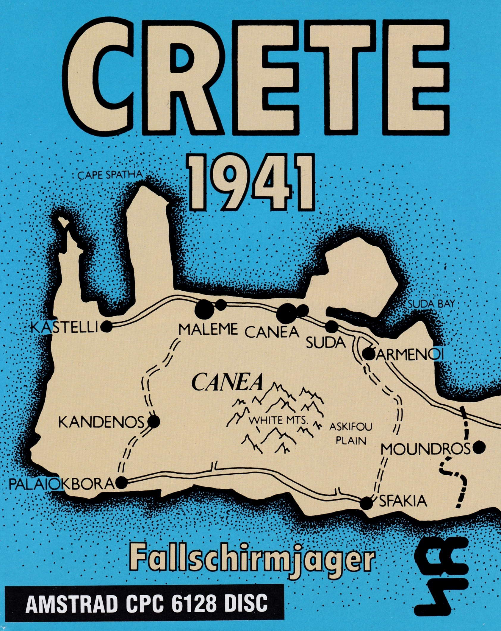 cover of the Amstrad CPC game Crete 1941  by GameBase CPC