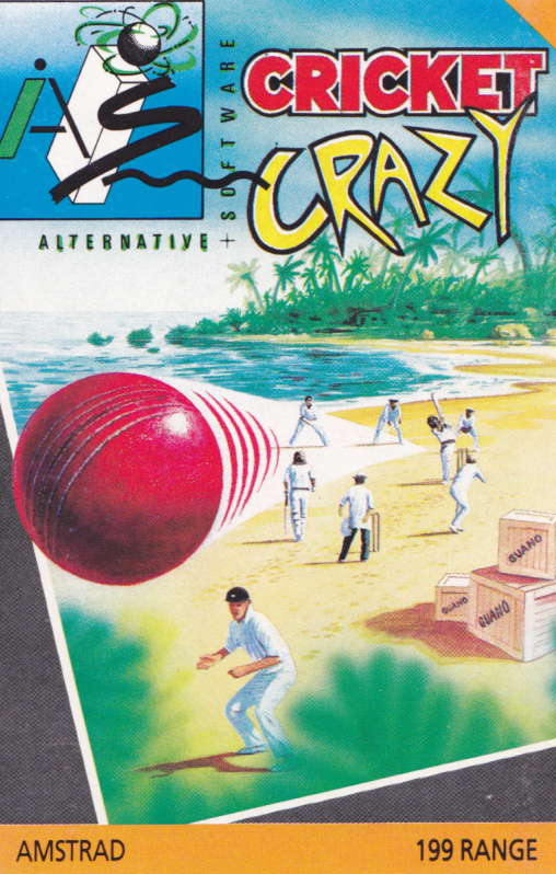 cover of the Amstrad CPC game Cricket Crazy  by GameBase CPC