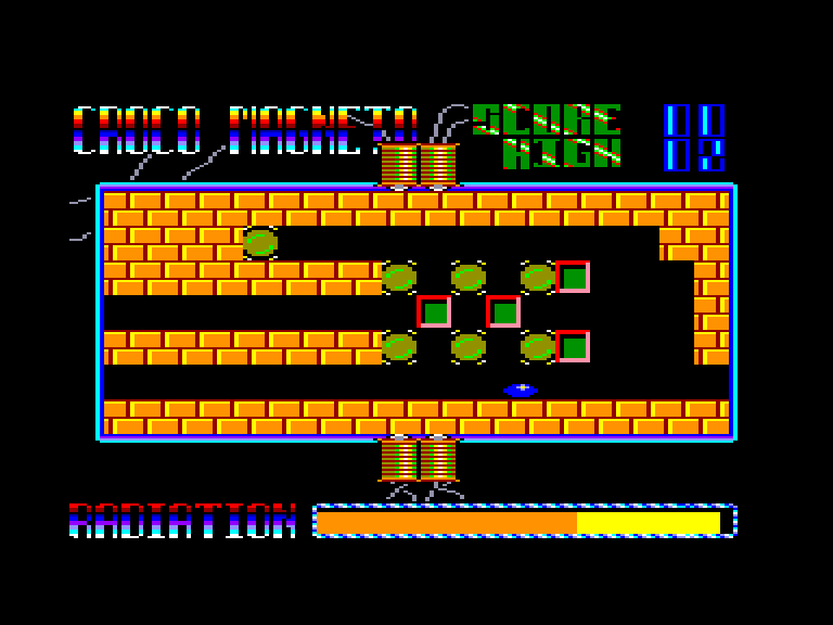 screenshot of the Amstrad CPC game Croco magneto by GameBase CPC