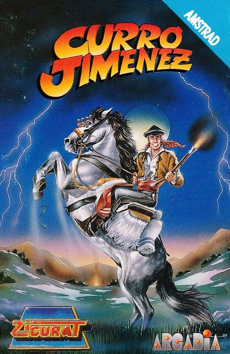 cover of the Amstrad CPC game Curro Jimenez  by GameBase CPC