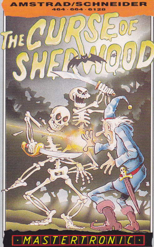 screenshot of the Amstrad CPC game Curse of sherwood (the) by GameBase CPC
