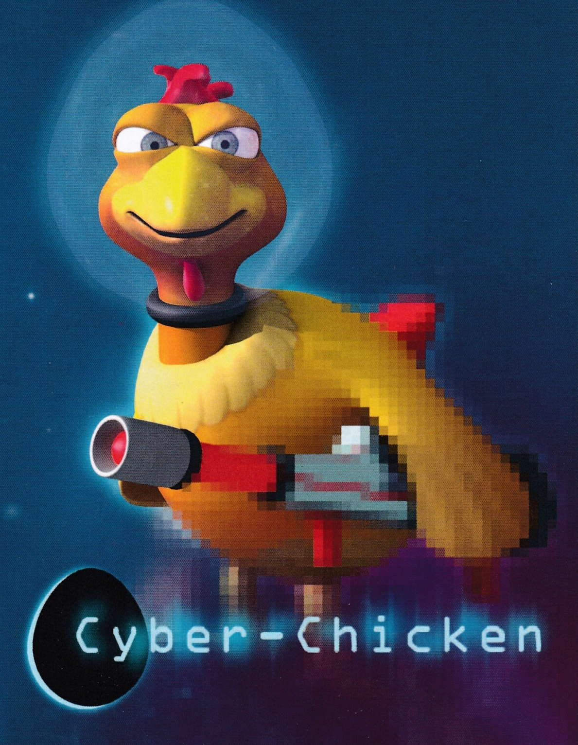 cover of the Amstrad CPC game Cyber-Chicken  by GameBase CPC