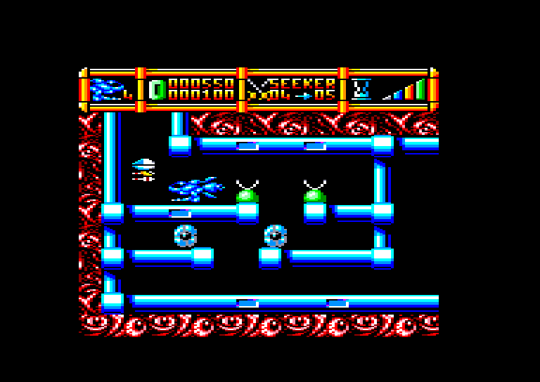 screenshot of the Amstrad CPC game Cybernoid II by GameBase CPC