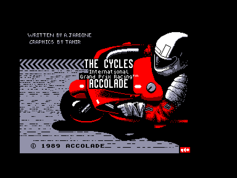 screenshot of the Amstrad CPC game Cycles (the) by GameBase CPC