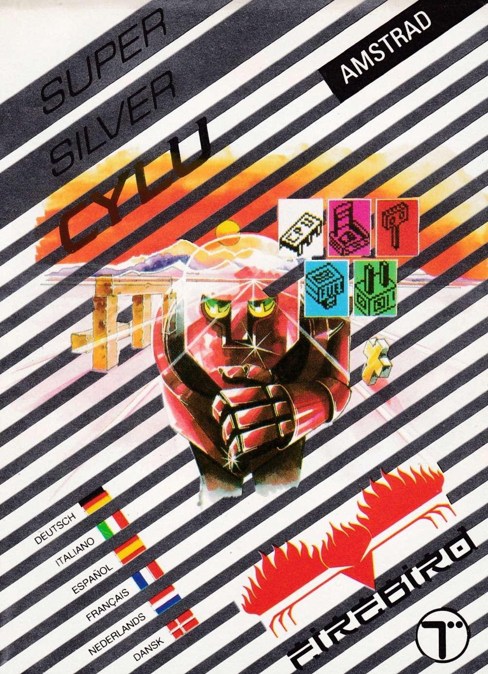 cover of the Amstrad CPC game Cylu  by GameBase CPC