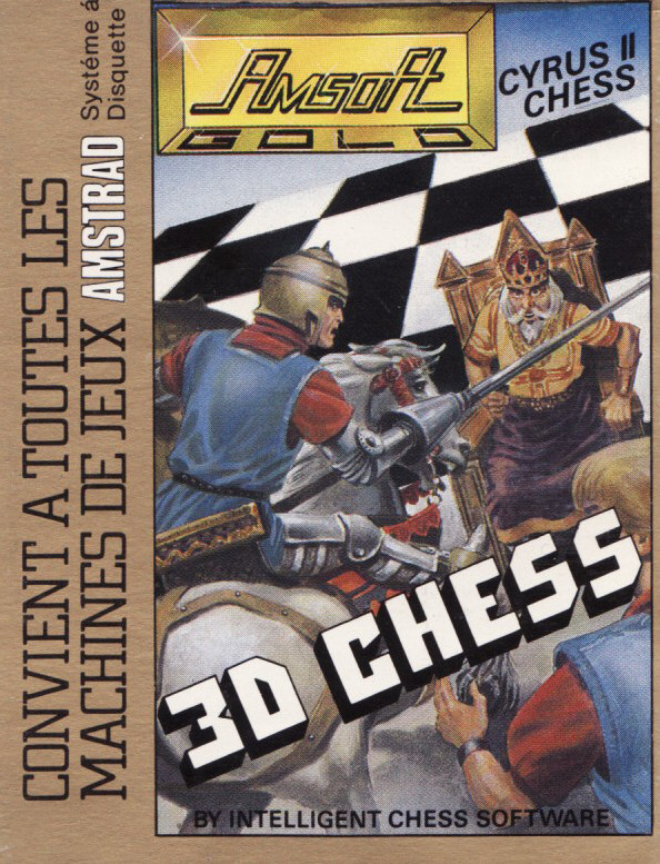 screenshot of the Amstrad CPC game Cyrus II Chess by GameBase CPC