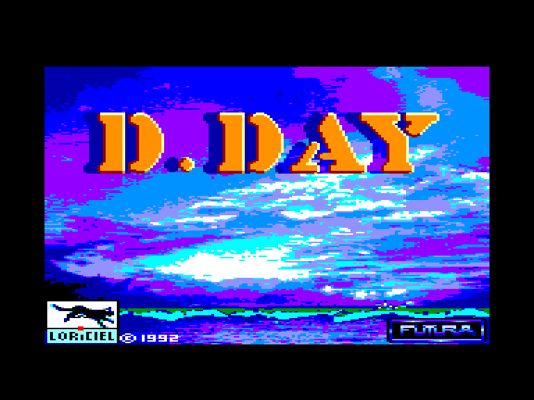 screenshot of the Amstrad CPC game D-day by GameBase CPC