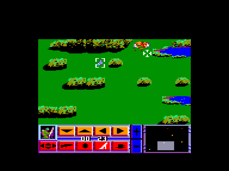 screenshot of the Amstrad CPC game D-day by GameBase CPC