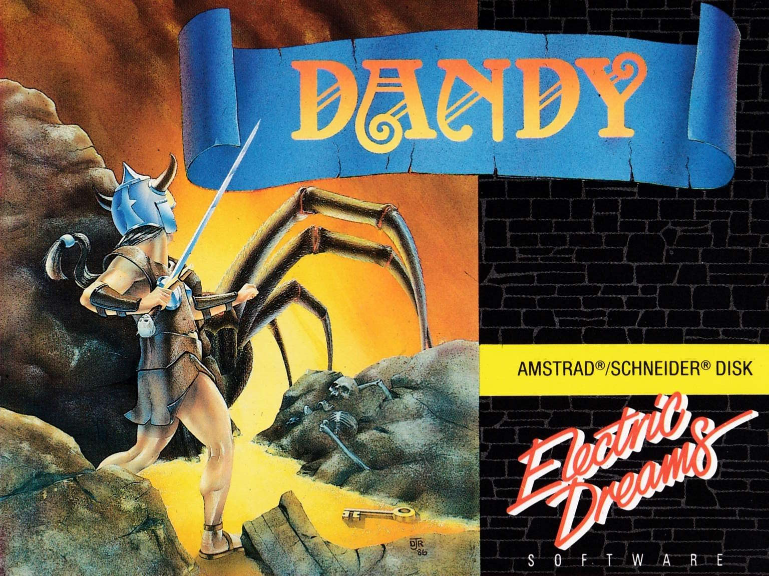 cover of the Amstrad CPC game Dandy  by GameBase CPC