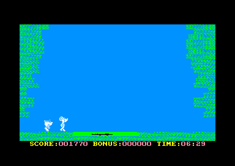screenshot of the Amstrad CPC game Danger Mouse in Double Trouble by GameBase CPC
